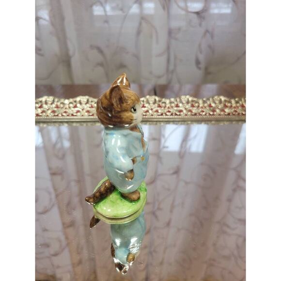 Vintage Beatrix Potter Tom Kitten Figurine, F. Warne & Co Ltd. Beswick England - Picture 4 of 6